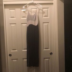 Black and white dress